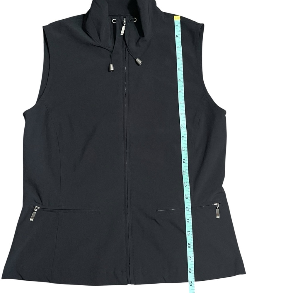 Chico’s Black Lightweight UPF Travel Vest sz S - Picture 12 of 15
